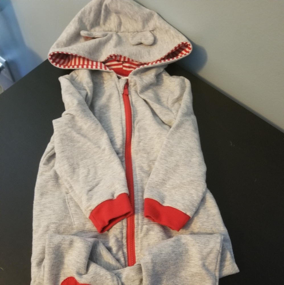 Cat & Jack Love Bug Valentine Romper